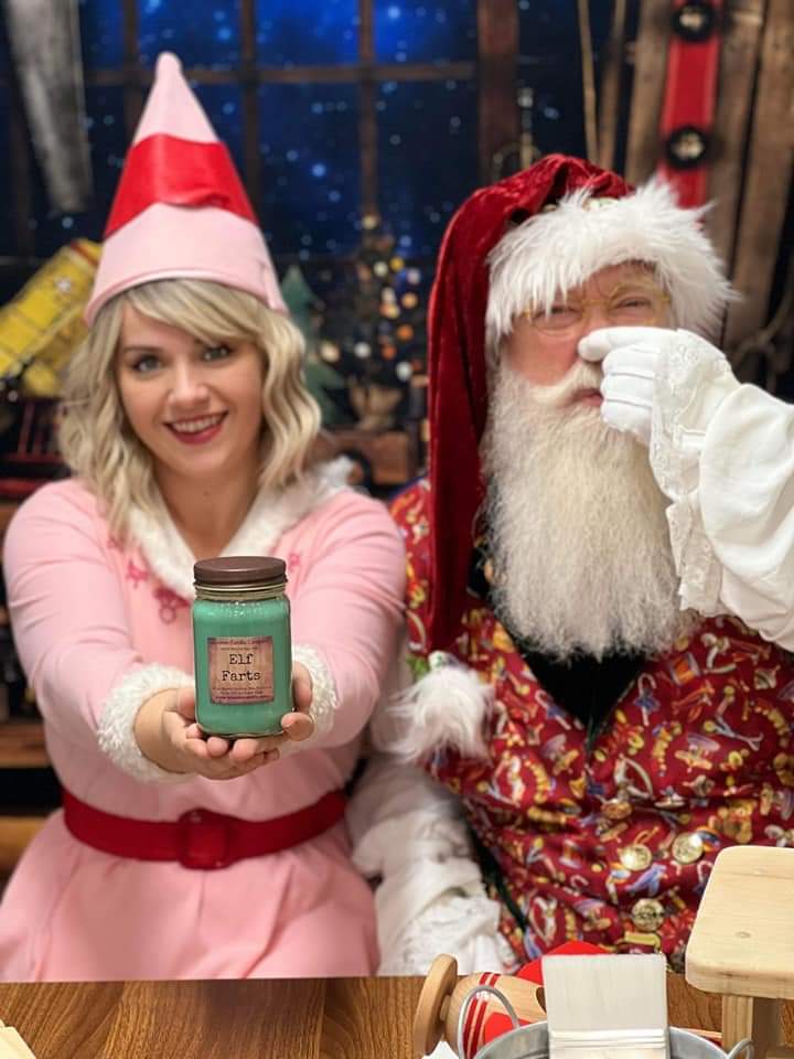 Elf Farts Candle